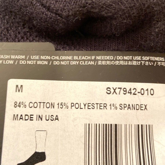 Nike Black Cushion Low 6 Pack of Boys Socks 5Y-7Y. - Picture 6 of 6